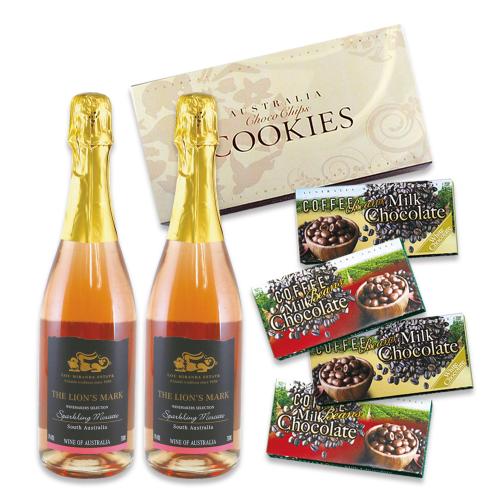 【H-1046】ワイン&クッキーセット(7点)